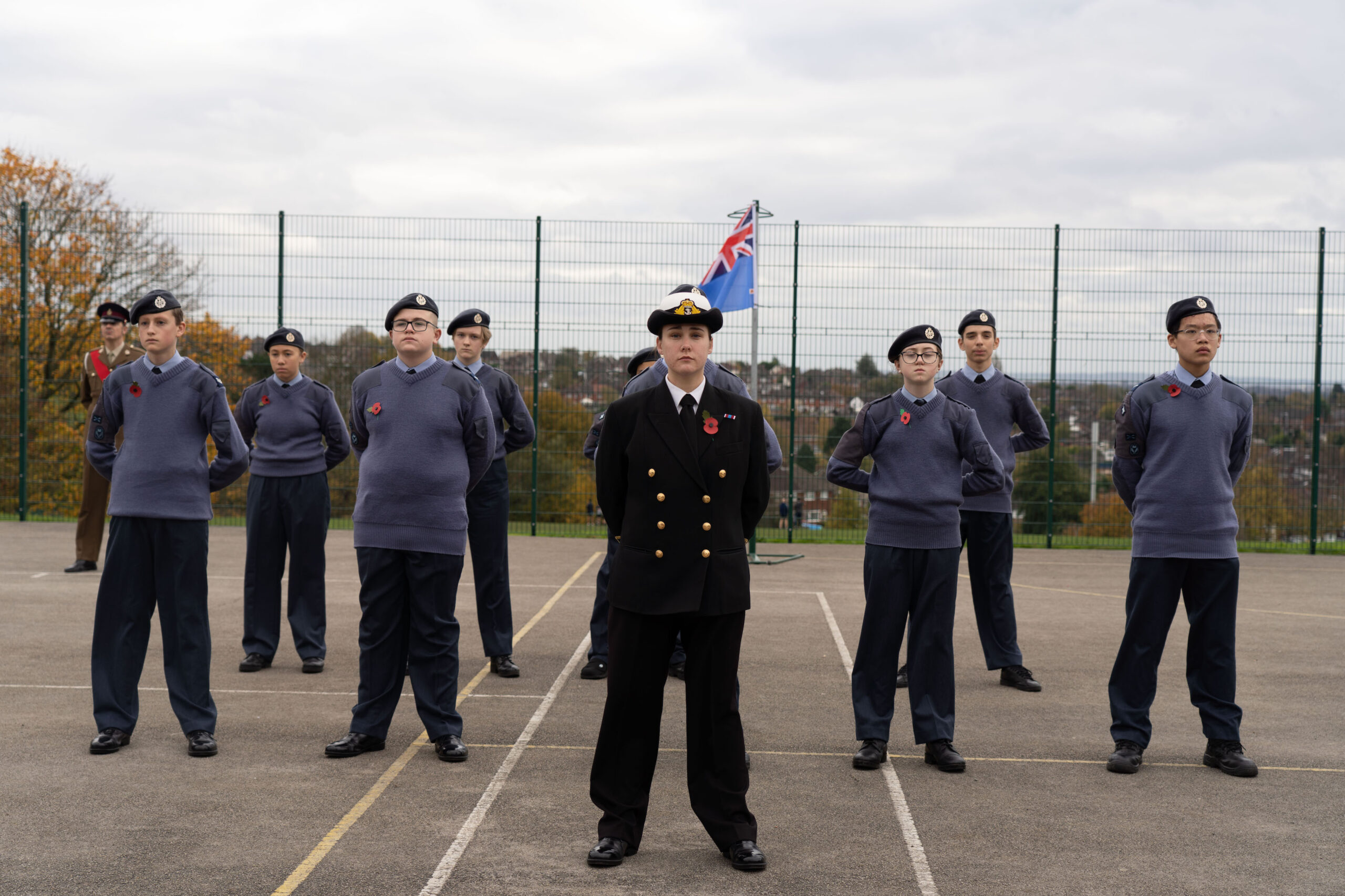 Matrix Cadets Pay Their Respects - Bloxwich Academy