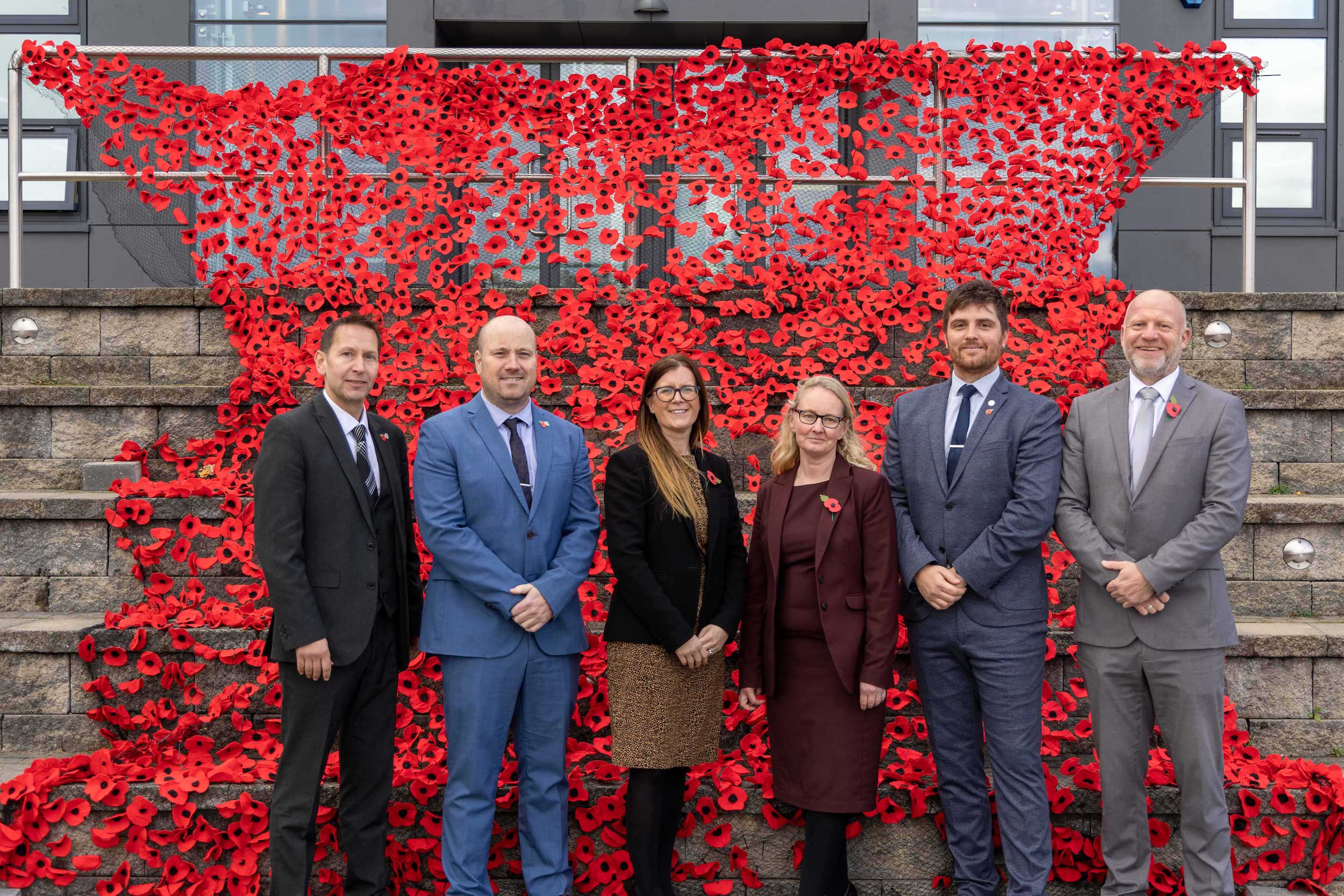 Matrix Cadets Pay Their Respects - Bloxwich Academy