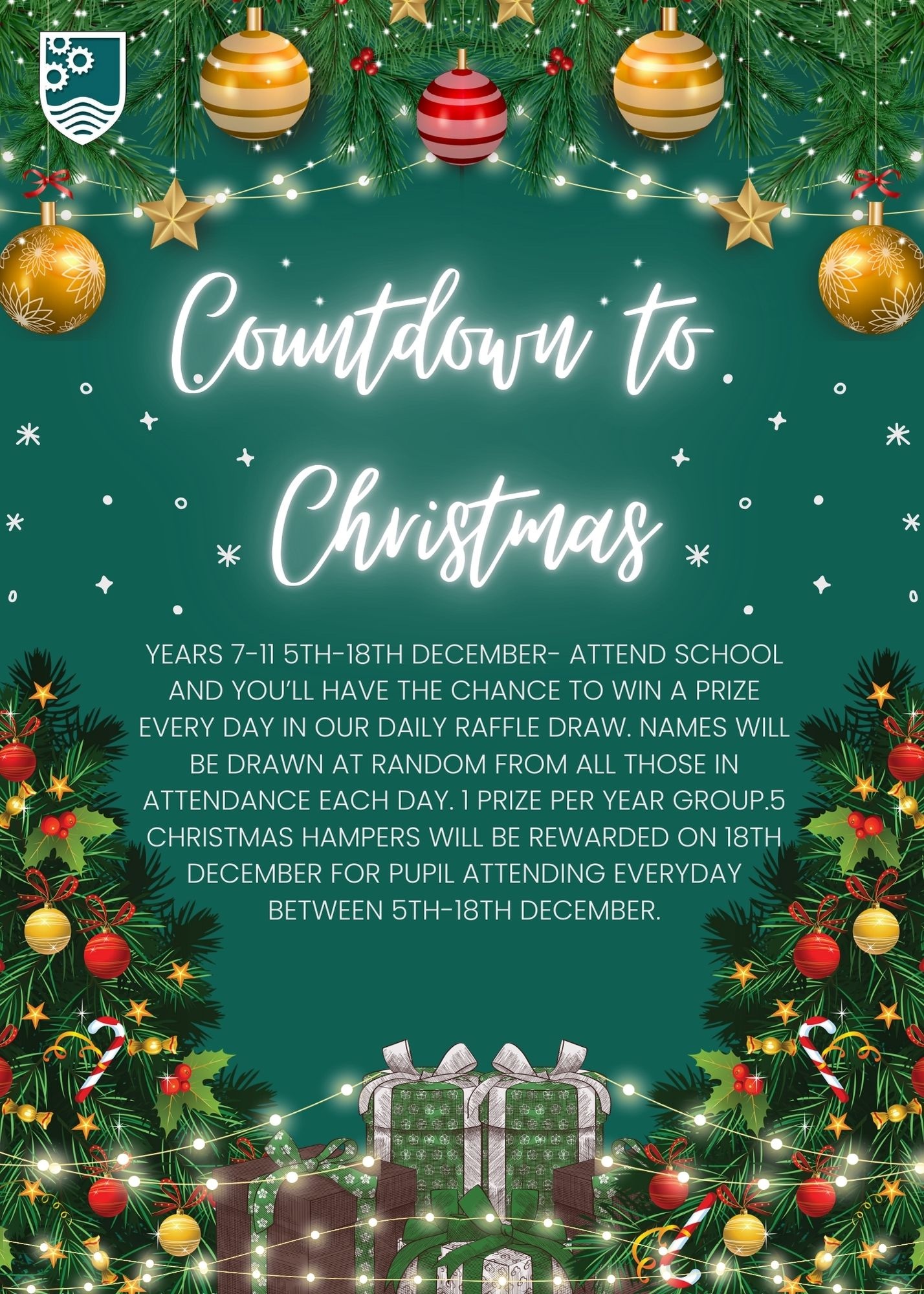 Countdown to Christmas Bloxwich Academy