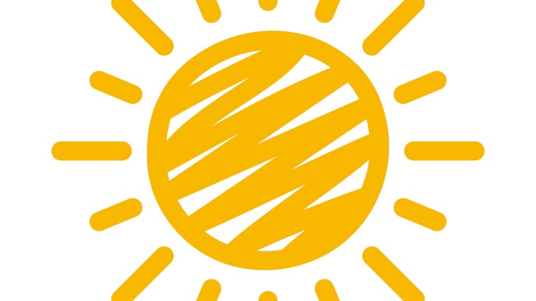 Sketch Style Sun Yellow